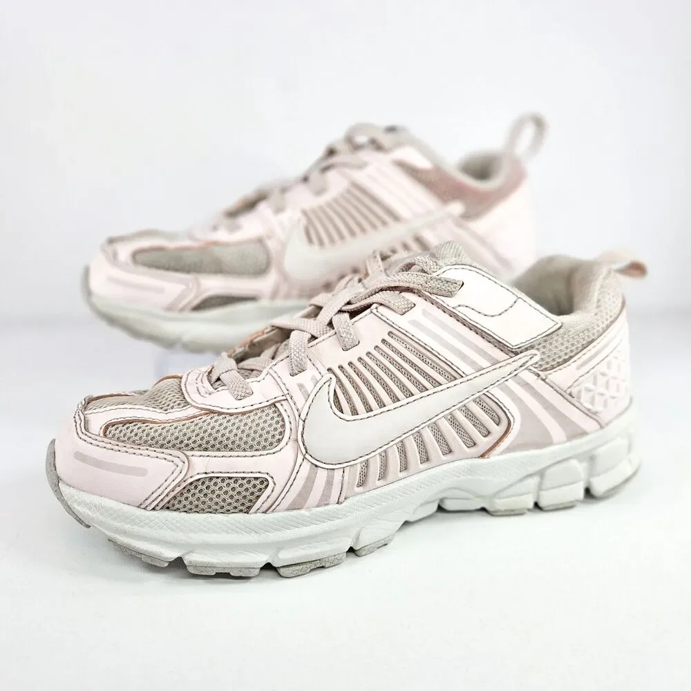 Nike Vomero 5 PS Pearl Pink Vast Grey Girls Running Sneakers 3Y